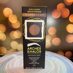 Arches & Halos ~ Brow Powder ~ Shade Warm Brown ~ BNIB